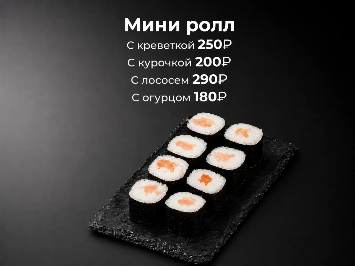 Мини ролл