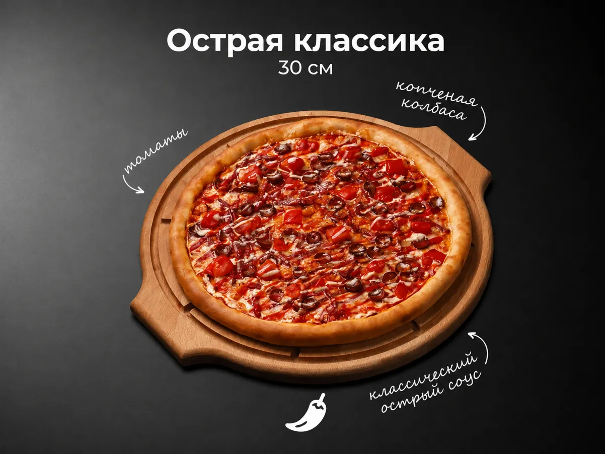 Пицца Острая классика