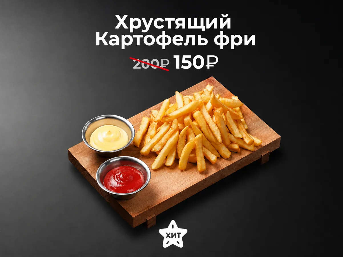 Хрустящий картофель фри