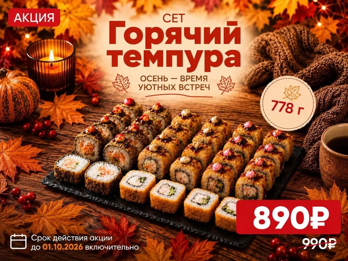 Сет Горячий темпура